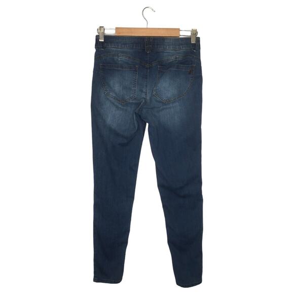 Democracy Jeans Womens 6 Ab Solution Jegging Booty Lift Mid Rise Skinny Blue - Picture 3 of 16